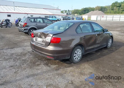 2012 Volkswagen Jetta 2.0L S from USA, damaged, VIN 3VW1K7AJ5CM363682
